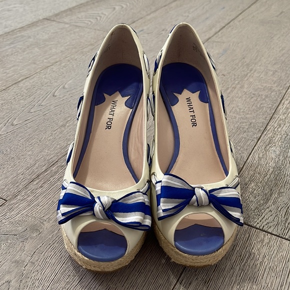 Japanese brand what for. Sandal heel. Size 7 - Picture 2 of 5